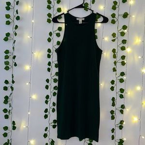 Green Mini Bodycon Dress